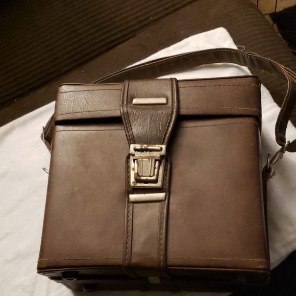Other - Leather Vintage Camera Tote